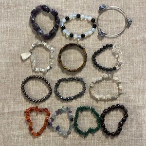 Brand New LOT of Crystal Bracelets
